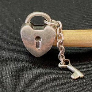 Pandora Heart Lock and Key Charm